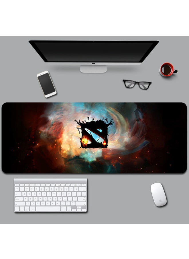 Generic Knife Tower DOTA Game Competitive Computer Mouse Pad Personality Large Thick Lock Edge Internet Cafe Study Table Pad Wholesale-Color:Seam 700x 300x 2mm-Pattern:Knife Tower 99  - Image 2