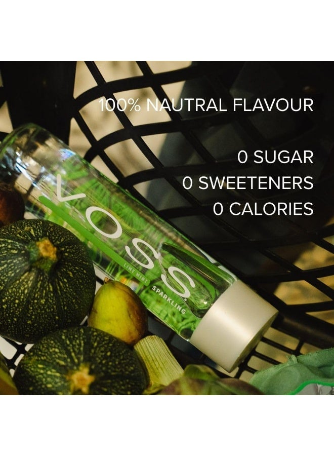 Voss Lime Mint Flavoured Sparkling Water, Pack of 12 x 375ml VOSS Original Glass Bottles, Zero Calories, No Sugar, Naturally Sourced - Image 5