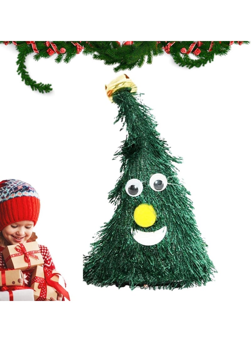 شنطة هدايا الكريماس + ( شجرة كريسماس قماشية راقصة + قطار عيد الميلاد خشبي + فانوس سانتا بابا نويل مضئ ) - Image 5