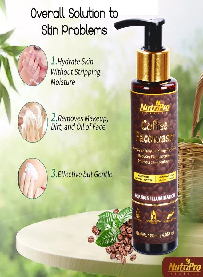NutriPro Coffee Face Wash With Cocoa Nourishing Cold Cream 220 ML | Gently Exfoliates, Deep Cleanses | For Deep Moisturizing, Nourishment, And Protection | Reduces Pigmentation, Promote Skin Radiance - Image 5