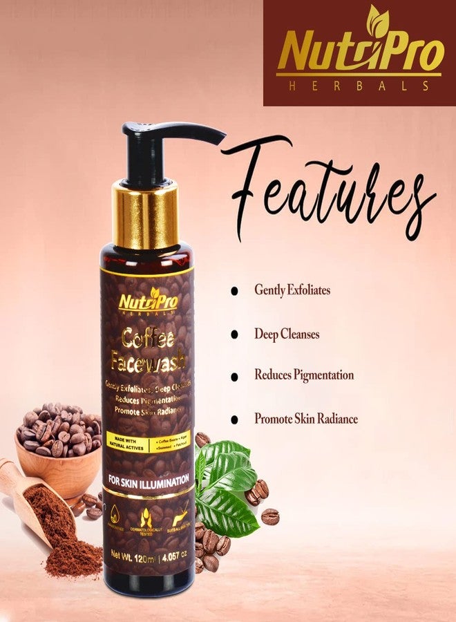 NutriPro Coffee Face Wash With Cocoa Nourishing Cold Cream 220 ML | Gently Exfoliates, Deep Cleanses | For Deep Moisturizing, Nourishment, And Protection | Reduces Pigmentation, Promote Skin Radiance - Image 4