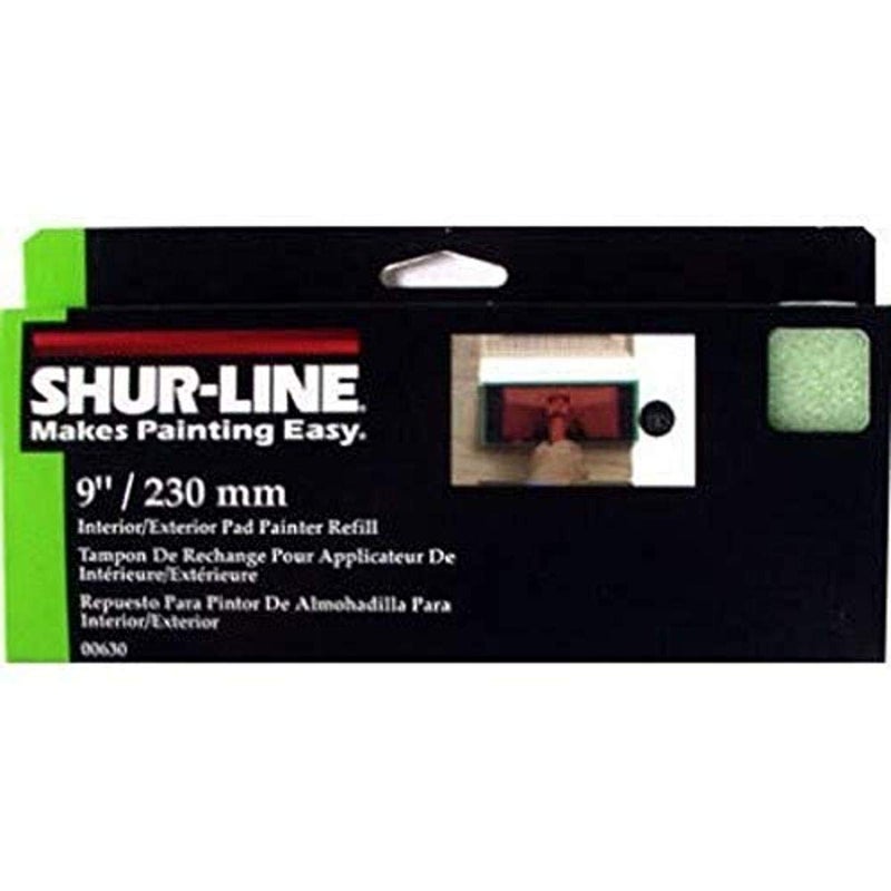 SHUR-LINE 2006647 Interior/Exterior Pad Painter Refill, 9 Inch,Green - Image 4