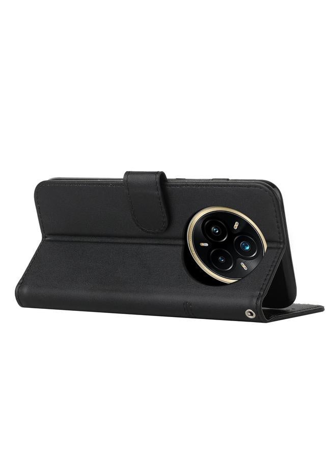 S-TOP Case For Realme 14 Pro Stitching Calf Texture Buckle Leather Phone Case - Image 3