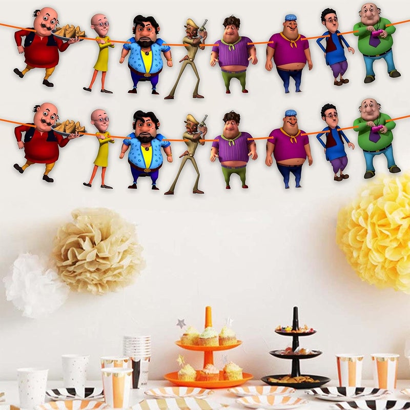 Seyal Birthday Party Decoration Motu Ptlu Garland Decoration - Image 5