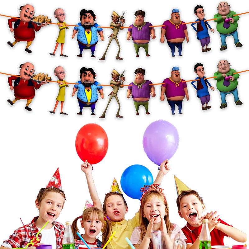 Seyal Birthday Party Decoration Motu Ptlu Garland Decoration - Image 4