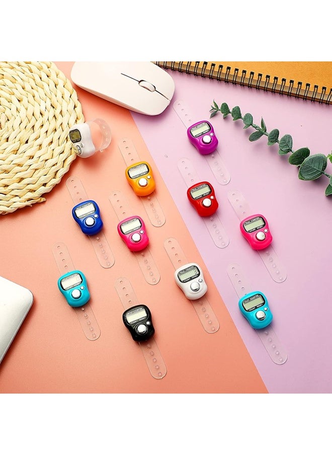 We Happy - 7 Pieces Digital Tasbih Tally Counter, Prayer Counting Tool for Ramadan, Comes in Assorted Colors - Image 1