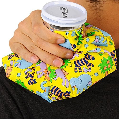 Ice Bag Screw Top Fillable Reusable Animals Design 8 inch