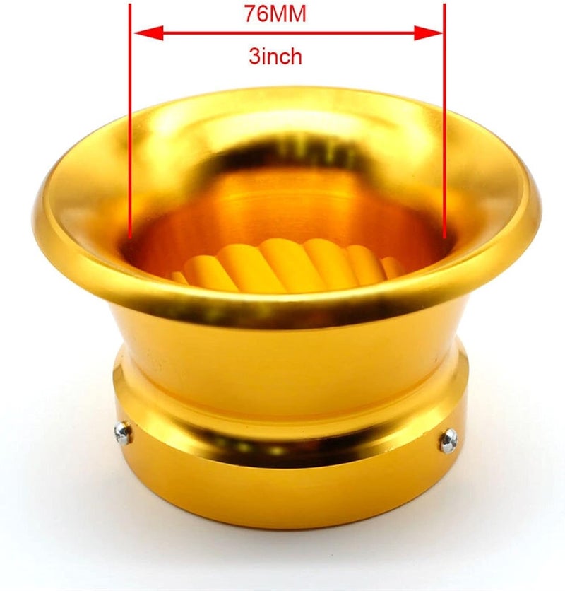 Wivplex Gold Carburetor Air Filter Cup - Image 2