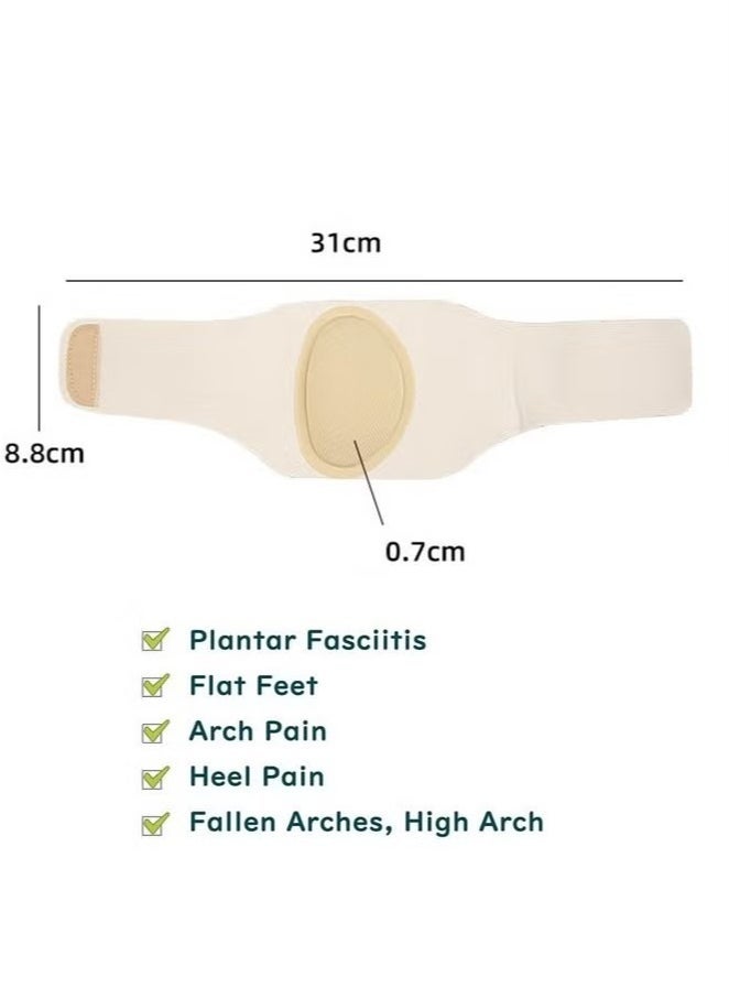 ZVEV Orthotic Arch Support, Foot Brace With Gel Inserts Insole, Fasciitis Relief Arch Support Orthopedic Foot Care Pads-1 Pair - Image 4