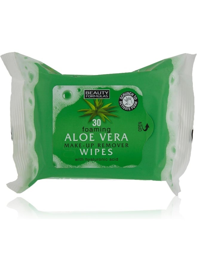 BEAUTY FORMULAS Beauty Formulas Aloe Make-Up Remover Wipes  - Image 1