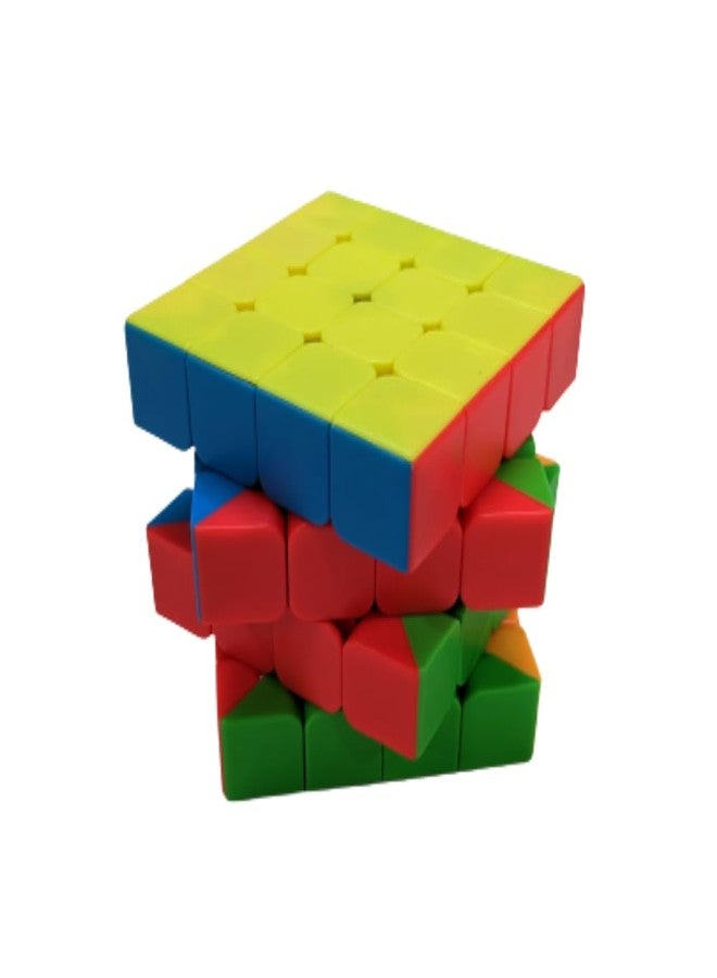 مجموعة مكعبات سيجنال مارت المكونة من 2x2 و 3x3 و 4x4 مكعبات سرعة بدون ملصقات (مجموعة من 3) - Image 4
