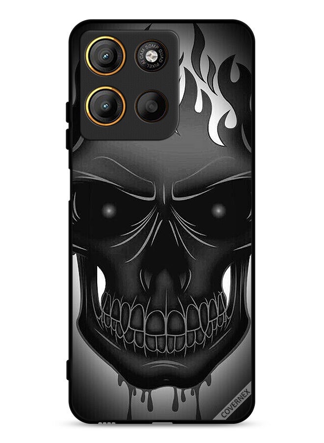 Covernex Motorola Moto G15 Protective Case Cover Skull Art