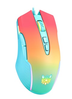 onikuma ONIKUMA CW905 Gaming Mouse – 6,400 DPI (Peach Gradient)  - Image 2