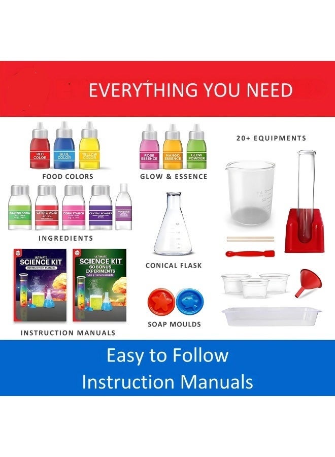 Bukela 135+ Science toy Experiments kit for kids, Toy Science Kit for Boys & Girls Ages 5 to 14 years,  Birthday Gifts for 5+ Year Old Kids, Learning & Education toys, 135+ Experiments - Image 5