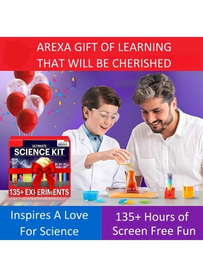 Bukela 135+ Science toy Experiments kit for kids, Toy Science Kit for Boys & Girls Ages 5 to 14 years,  Birthday Gifts for 5+ Year Old Kids, Learning & Education toys, 135+ Experiments - Image 2