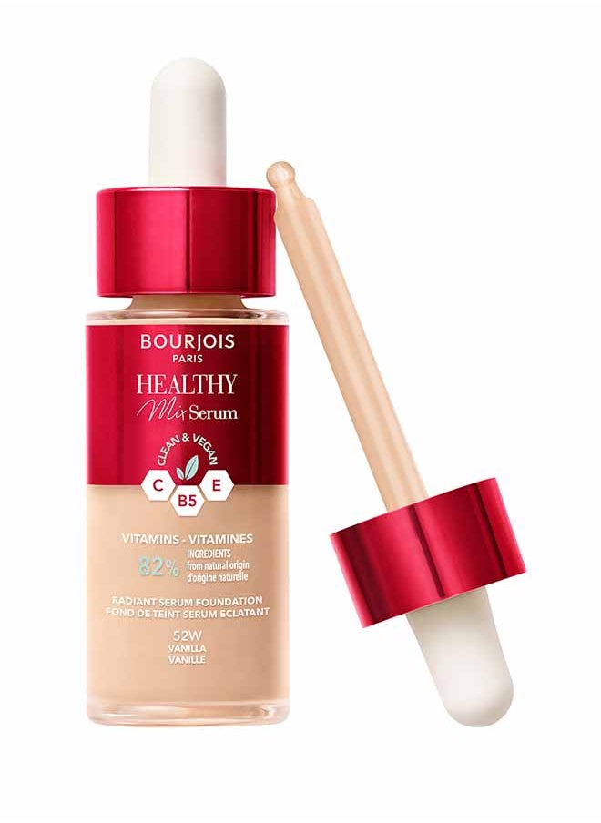 BOURJOIS PARIS Healthy Mix serum Foundation 52 Vanilla 