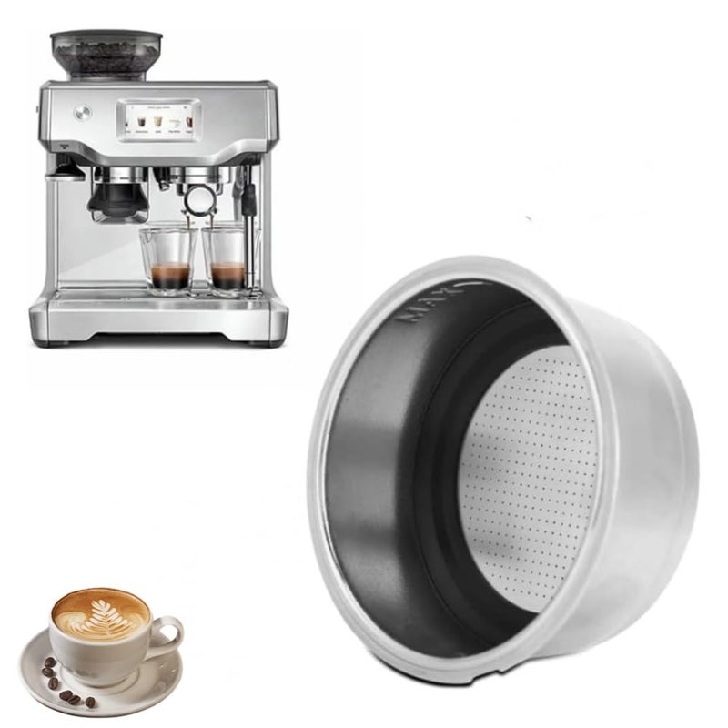 Haofy Coffee Filter Basket Detachable Coffee Filter Cups Stainless Steel Coffee Machine Filter Accessory for Home Office2