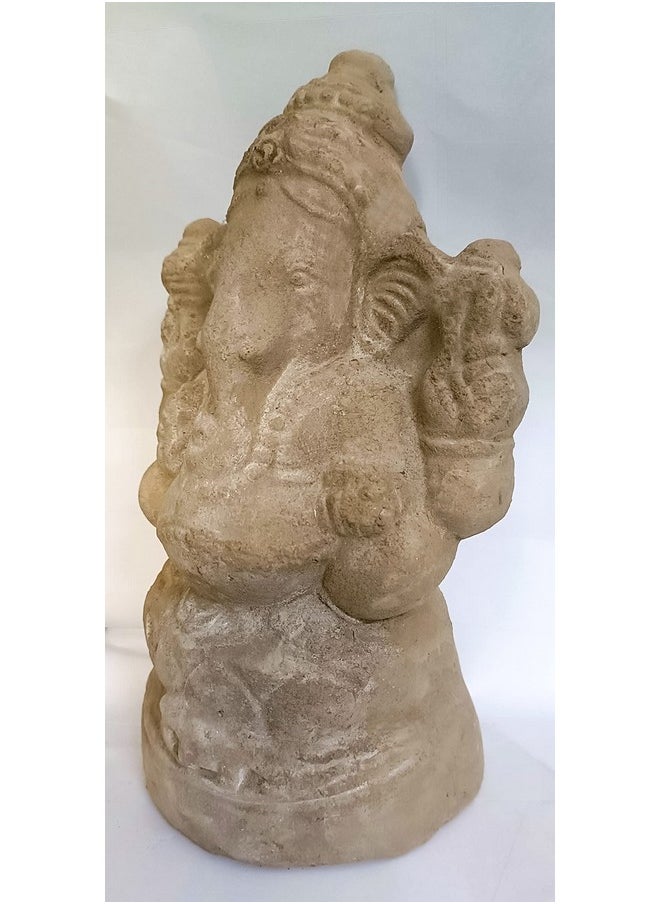 BSD Organics Eco-Friendly God Ganesha Ganesh Idol Ganpati Murti Sculpture Statue (Water Soluble) - pzsku/Z03F9B88CF47D4924970AZ/45/_/1741429562/f5a76c75-f46b-4229-b308-ee2fbc37fb49