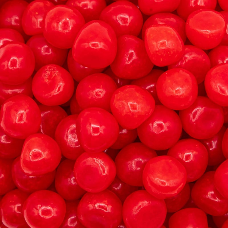 ILIKE! Classic Chewy Cherry Sours Candy Balls - 2 Pound Bulk Bag of Old-Fashioned Delights - Image 1