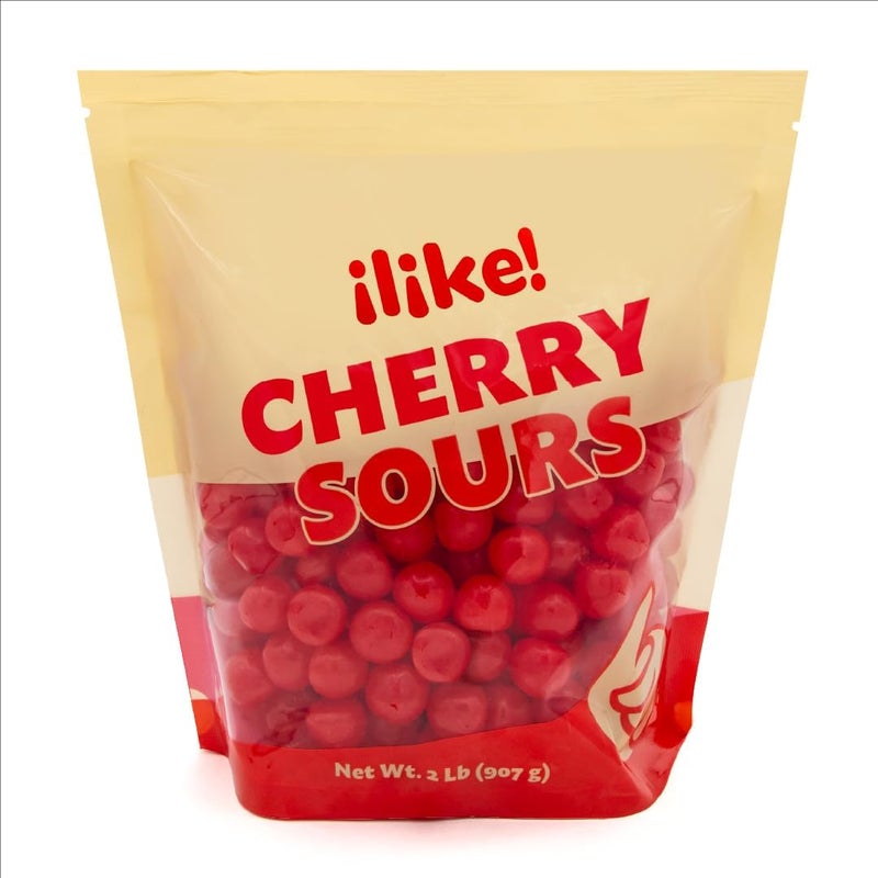 ILIKE! Classic Chewy Cherry Sours Candy Balls - 2 Pound Bulk Bag of Old-Fashioned Delights - Image 3
