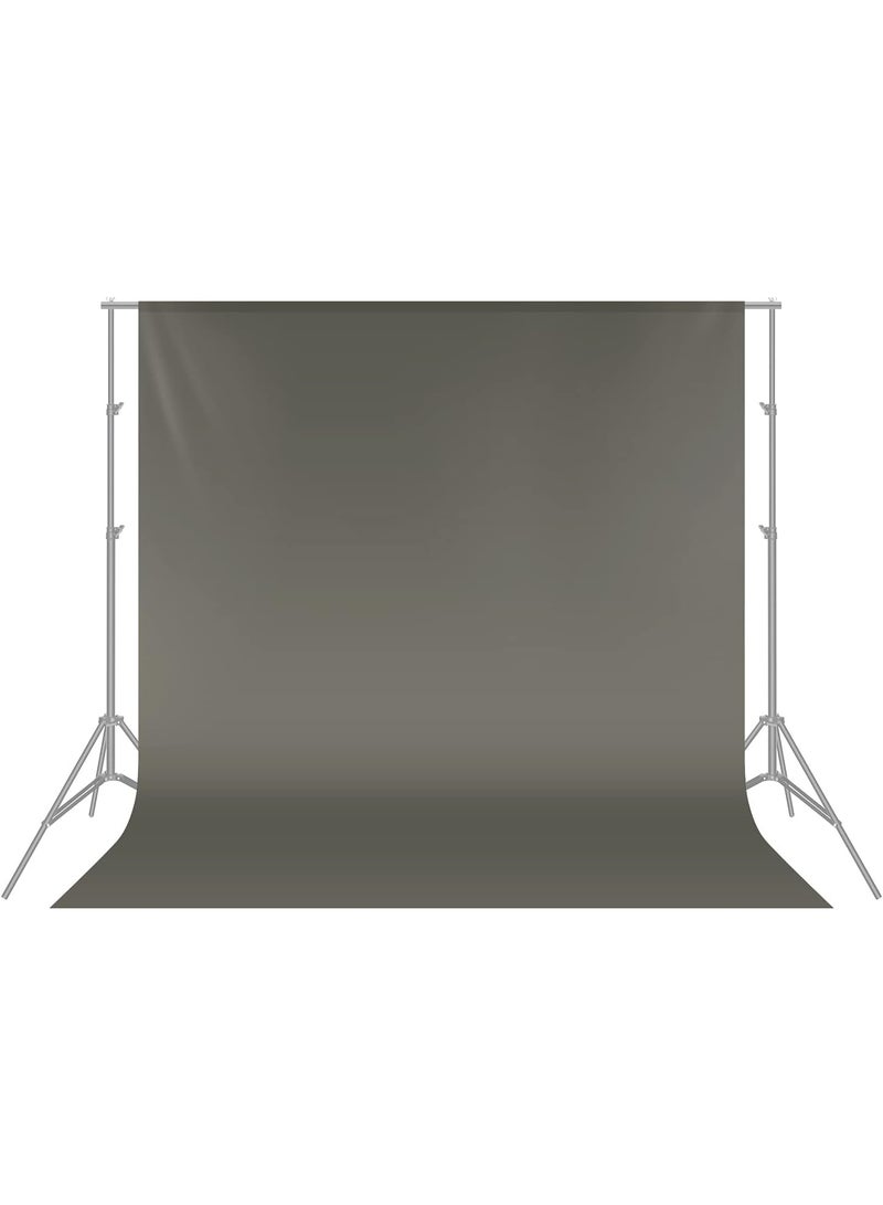 Neewer Photo Studio Muslin Collapsible Backdrop (Background Only), 1.8x2.8m/6x9ft, Grey - Image 1