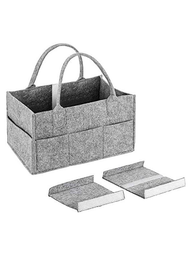 Gonice Baby Diaper Caddy Organizer Portable Large Diaper Caddy Tote Car Travel Bag  - Image 3