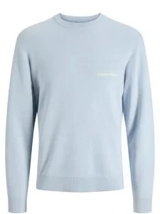 Knitted Crew Neck Long Sleeve Sweater