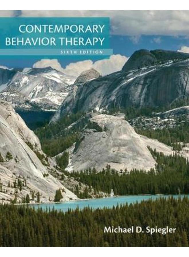 Contemporary Behavior Therapy  Ed   6