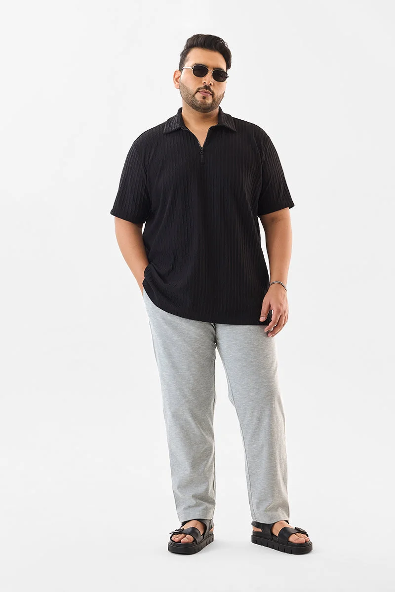 SNITCH بنطلون مطاطي مقاس كبير بقصة عادية بتصميم ذاتي