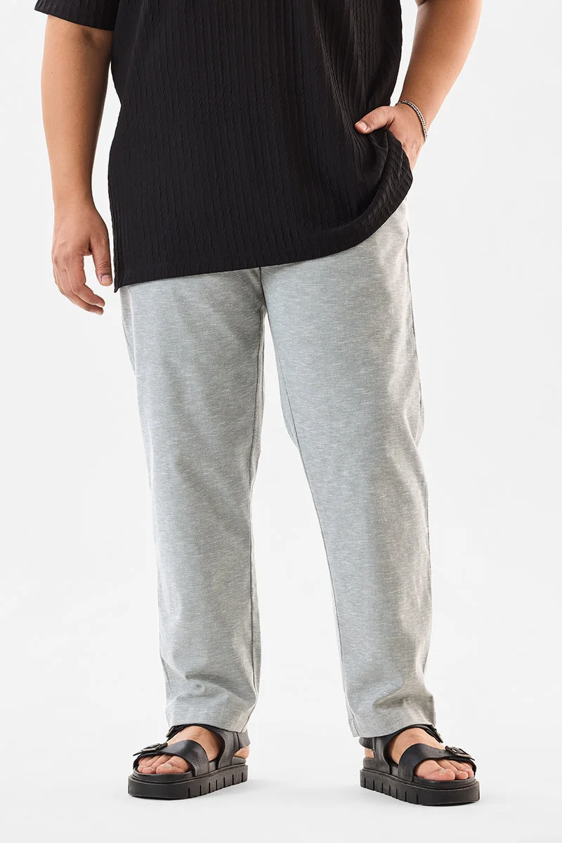 SNITCH بنطلون مطاطي مقاس كبير بقصة عادية بتصميم ذاتي