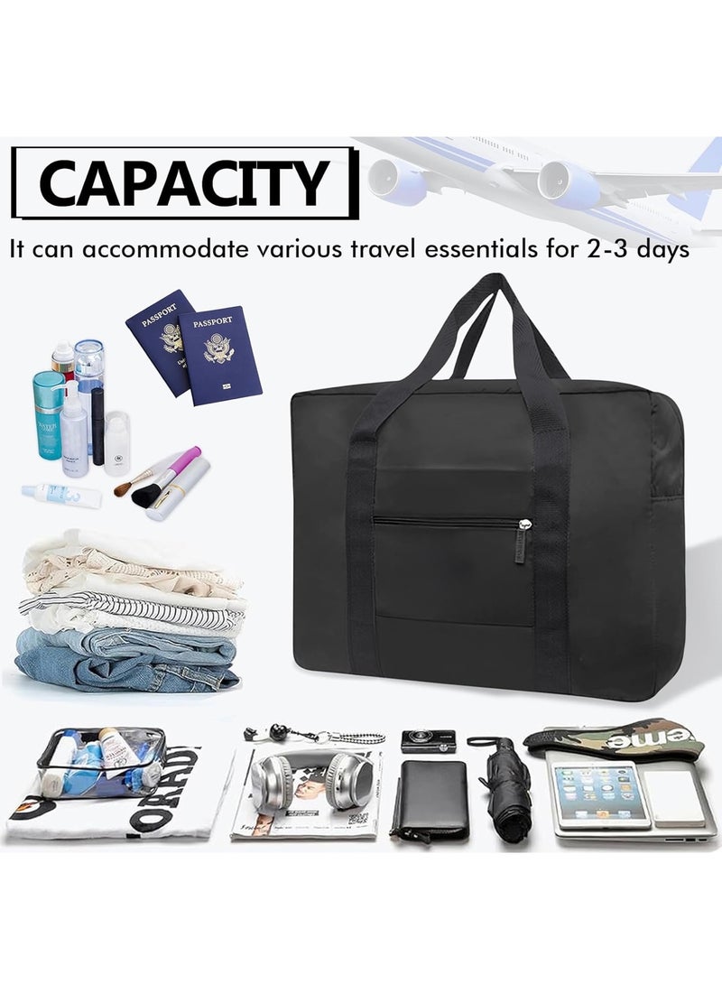 ترافل حقيبة سفر قابلة للطي، حقيبة سفر صغيرة ، حقيبة يدوية للطيارة ، حقيبة مقصورة الطيارة ، حقيبة يدوية للحمل في الطايرة ، شنطة يد تتصفط ، حقيبة تخزين صغيرة للسفر ، شنطة سفر صغيرة للطيارة ، شنطة سفر قابلة للتصفيط ، شنطة مصفطة ، شنطة سفر تترتب الى حجم صغير ، شنطة متعددة الاستخدامات ، شنطة قماشية ذات جودة عالية، شنطة نادي ، شنطة سفر مرافقة للشنطة الأساسية ، شنطة تركب على الشنطة الكبيرة ، شنطة مرافقة ، شنطة جيم ، شنطة تخييم ، شنطة تسوق ، حقيبة قماشية للتسوق ، شنطة تستخدم في التسوق ، شنطة اغراض السفر ، حقيبة يمكن حملها ، شنطة للسفرة السريعة ، شنطة مع جيب خارجي لجواز السفر ، شنطة تتثبت على الشنطة الرئيسية ، شنطة توضع على الشنطة الأساسية ، حقيبة صديقة لمقصورة الطيارات ، شنطة يد صغيرة للسفر ، حقيبة تنقل - لون اسود - Image 4