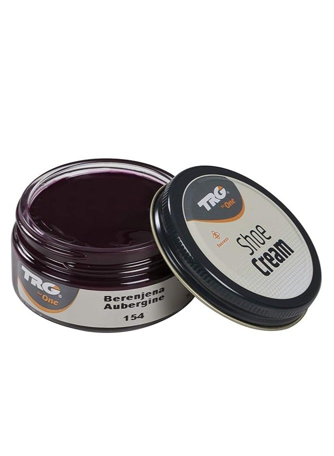 TRG Shoe Cream # 154 Aubergine 50ml - Image 1