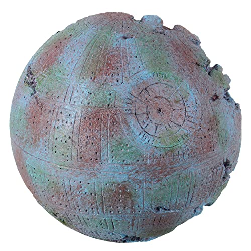 Underwater Treasures Green Space Ball Aquarium Ornament Sculpture - Image 2