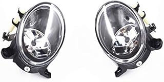 LABLT Clear Lens Fog Light Driving Lamp+Bulb Fit for 2009-2012 Audi A4 S4 B8 Sedan (One Pair, Left + Right) - Image 1