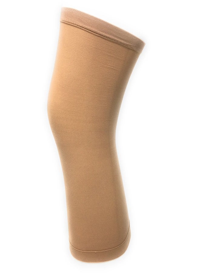 CHAMPION Lightweight Brace Knit Elastic Knee Support, Beige, Large - Image 3