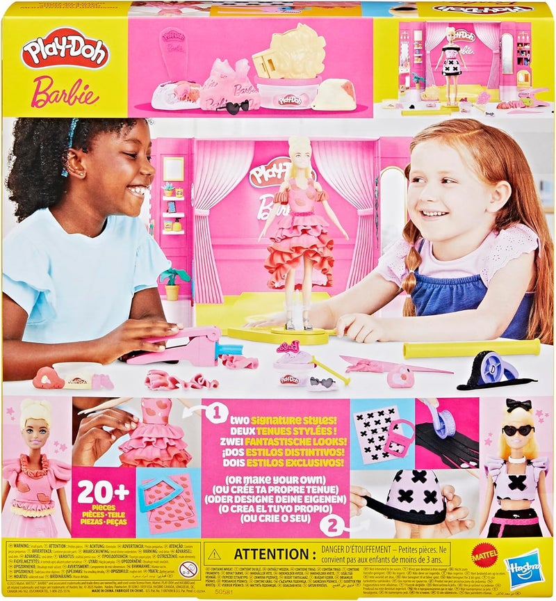 Play-Doh Barbie Designer Fashion Show Playset (Ages 5+) - Image 4
