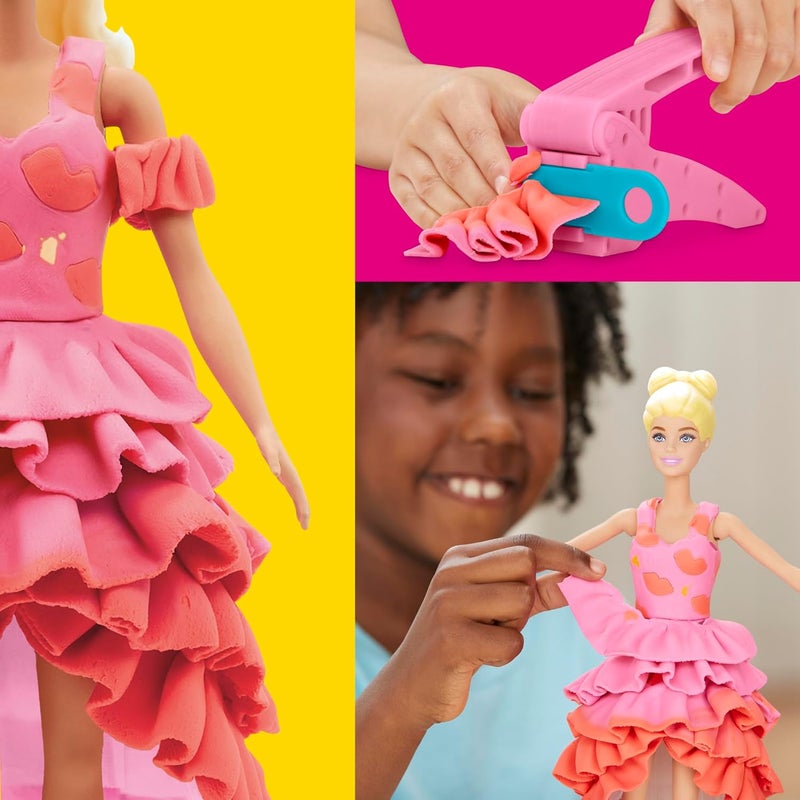 Play-Doh مجموعة عرض أزياء باربي المصممة (للأعمار 5+) - Image 4