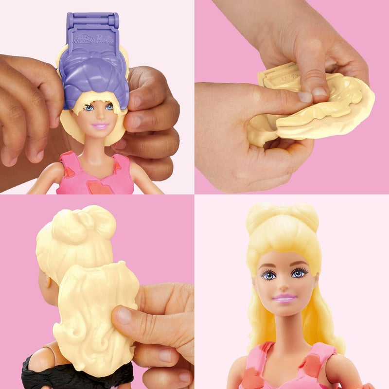 Play-Doh مجموعة عرض أزياء باربي المصممة (للأعمار 5+) - Image 3
