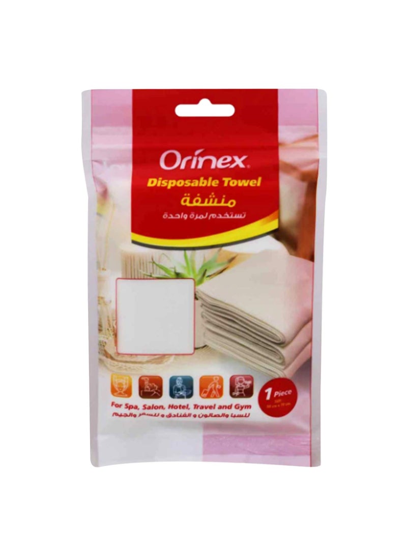 Orinex Disposable Towel 70 X 50cm Small