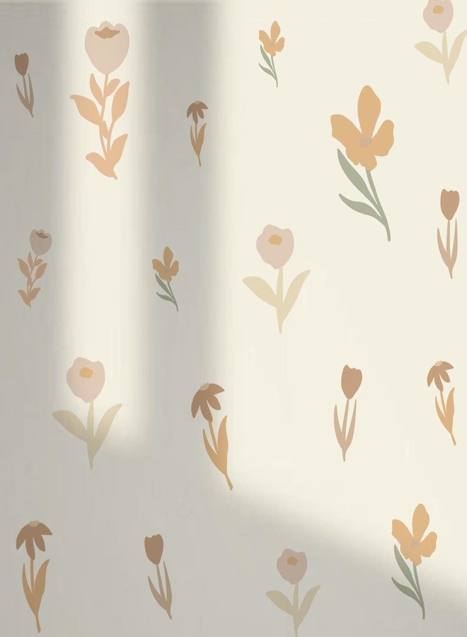 pumkins ملصقات جدارية بتصميم زهور اليقطين، مناسبة لغرف الأطفال، غرف النوم، غرف اللعب، غرف الحضانة، غرف المعيشة، ديكور جداري، ديكور جداري بوهيمي ذاتي اللصق - Image 2