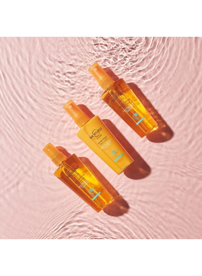 بيوبوينت بخاخ حليب الشعر سولير من بيوبوينت للحماية الشمس للشعر مرطب ومغذي قوام غير مرئي لتوفير الحماية واللمعان 100 مل جاف - Image 4
