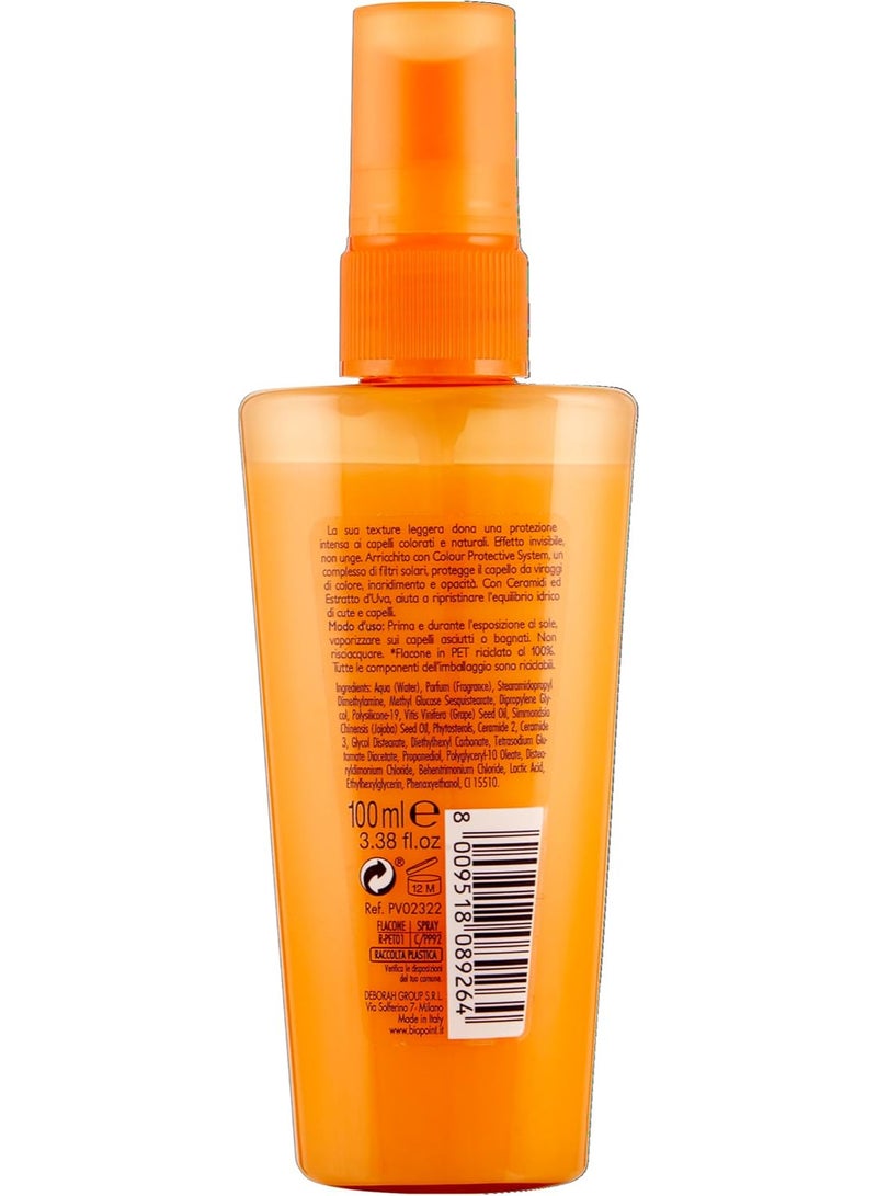 بيوبوينت بخاخ حليب الشعر سولير من بيوبوينت للحماية الشمس للشعر مرطب ومغذي قوام غير مرئي لتوفير الحماية واللمعان 100 مل جاف - Image 5