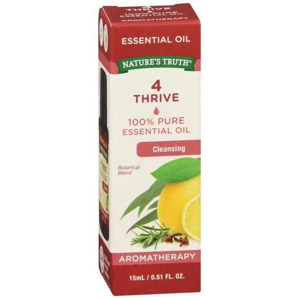 Nature's Truth 100% Pure Botanical Blend Essential Oil Cleansing - .5 oz, Pack of 2 - Image 2