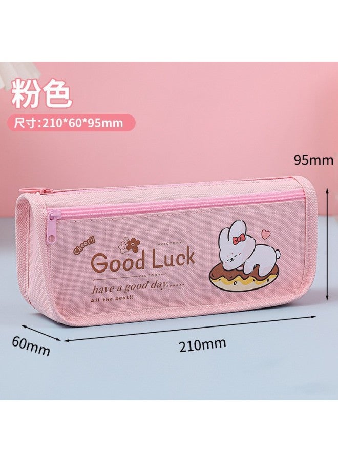 Kapibala Pencil Bag, Cute Large-capacity Pencil Case, Student Stain-resistant Stationery Bag, High-end Stationery Box Customization