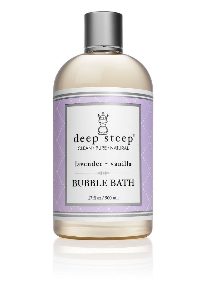 Deep Steep - Classic Bubble Bath Lavender Vanilla 17 Ounce - Image 1