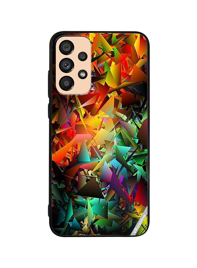 VR CREATIVE Protective Case Cover For Samsung Galaxy A23 Abstract Design Multicolour - Image 1