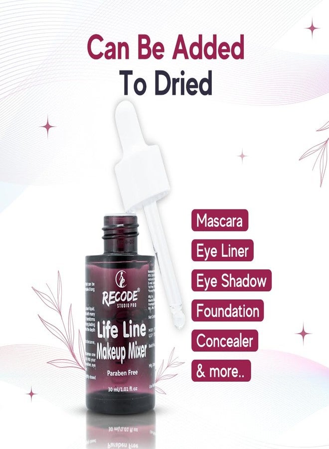 Recode Life Line Makeup Mixer 30ml | Long Lasting | Waterproof | Brings Life to Old Makeup Products - Image 3