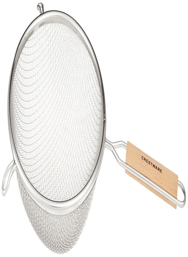 Crestware 8-Inch Fine Double Mesh Strainer - Image 2
