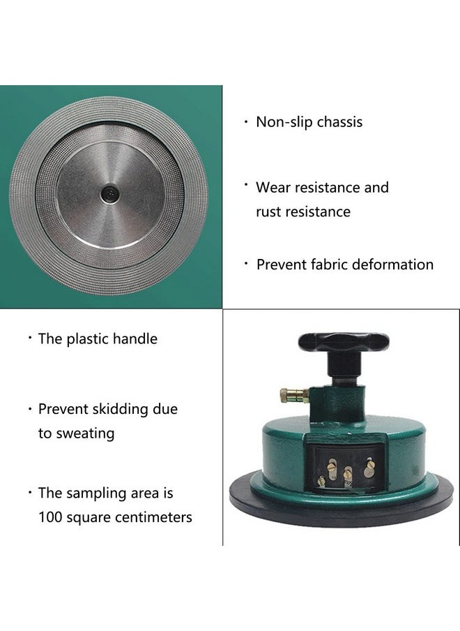 YEQIN - Fabric Sampler Cutter High Precision 100 Sqcm Round Cloth Sample Disk Cutter Fabric Weight Cuttertextile Fabric Gsm Sampling For Cloth Device Weight Instrument Sampler Paper Cutting - Image 1