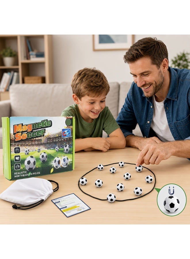New Magnetic Soccer Game – A Desktop Interactive Puzzle Game For Parents And Children. Magnetic Controls Allow For Competitive Soccer Gameplay, Fostering Logical Thinking In Children And Creating A Lively Party Atmosphere. Perfect As A Creative Gift For Birthdays, Christmas, Easter, And Children'S Day. - Image 4